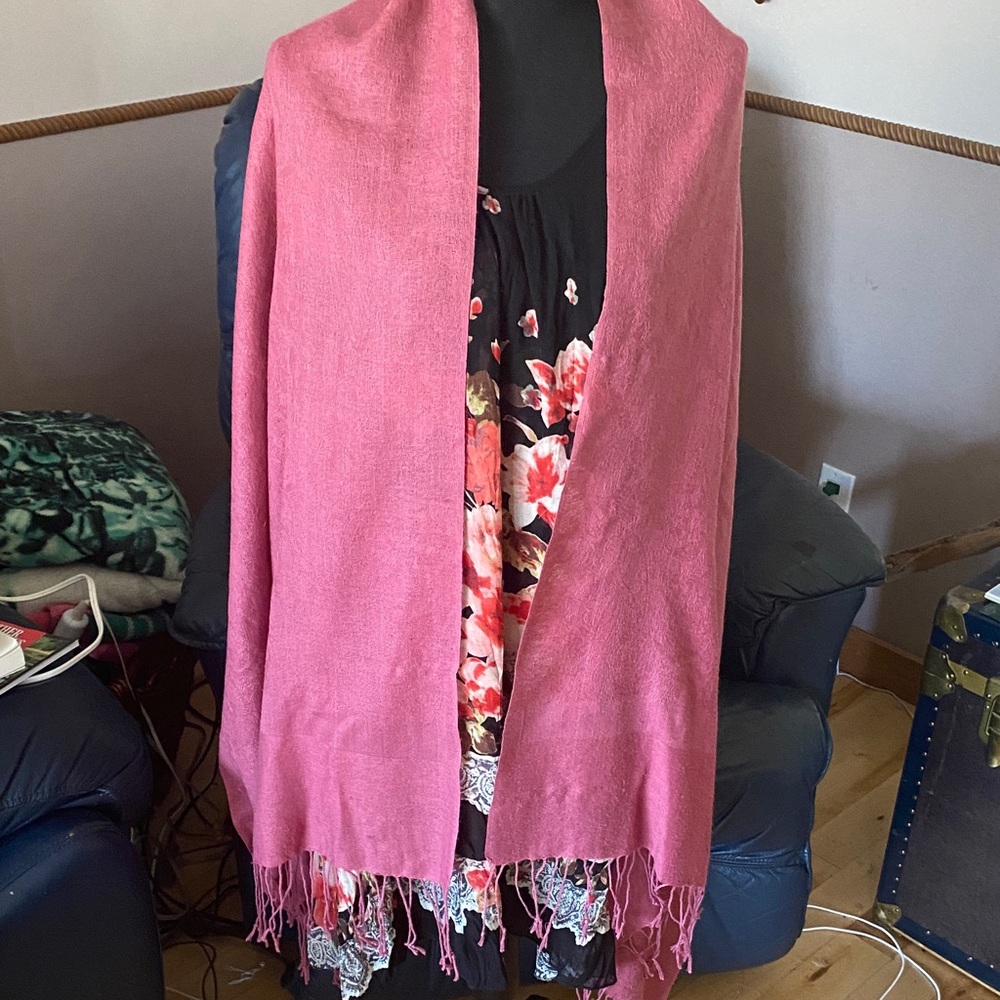 Pashmina Pink Scarf